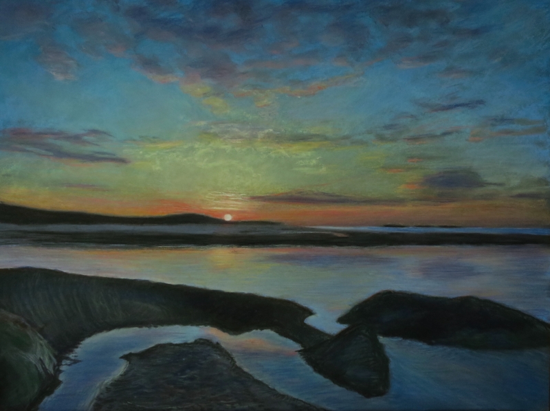 Sunrise (Small Point, Maine) by artist Timothy Woolsey